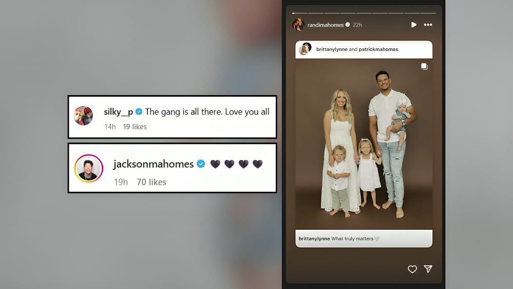 Patrick Mahomes Sr. and family melt over first look at Chiefs QB’s newborn daughter (image credit: instagram.brittanylynne)